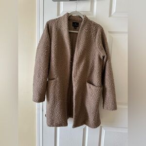 Worthington Women's Warm Brown Teddy Jacket